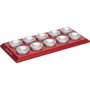Marcato Ravioli Tablet rot Ravioliform Rouge / Argent