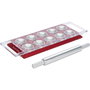 Marcato Ravioli Tablet rot Ravioliform Rouge / Argent