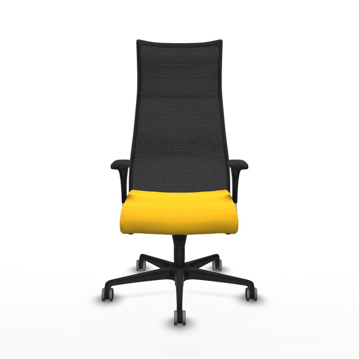 Piqueras y Crespo Chaise de Bureau Albacete XL Jaune et Noir Piqueras y Crespo Chaise de Bureau Albacete XL Jaune et Noir