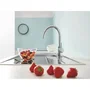 GROHE Mitigeur Monocommande pour Évier - Gris Métal - Hauteur 332 mm - Profondeur 223 mm