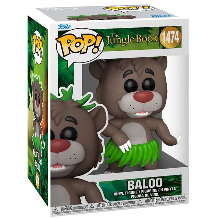 FUNKO POP! Baloo (Hula Baloo) - Le Livre de la Jungle