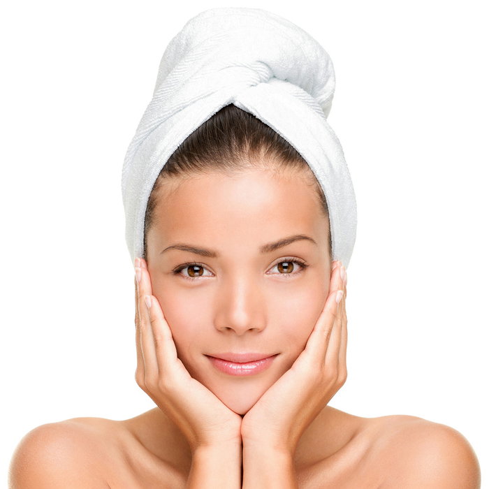 Cosmetic Club Serviette pour cheveux en bambou