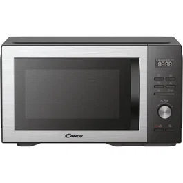 Candy CMCA29EDLB Micro-ondes combiné 29L Noir et silver - 1000W, gril, fonction basse température, nettoyage automatique