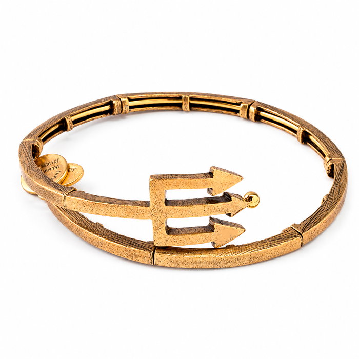 Alex And Ani Bracelet Trident Doré 20cm Alex And Ani Bracelet Trident Doré 20cm