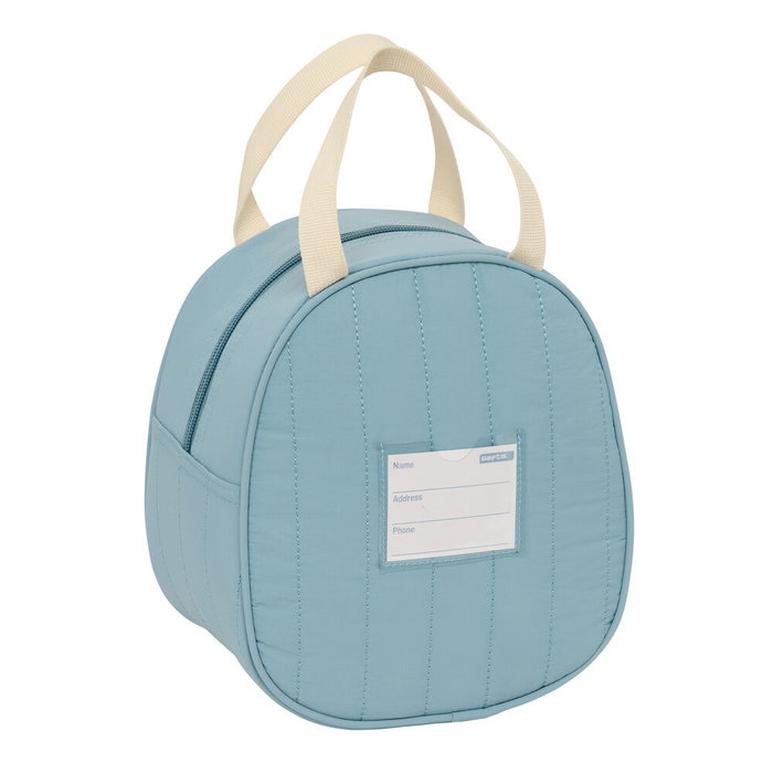 Sac glacière goûter Safta Elefante Bleu 19 x 22 x 14 cm
