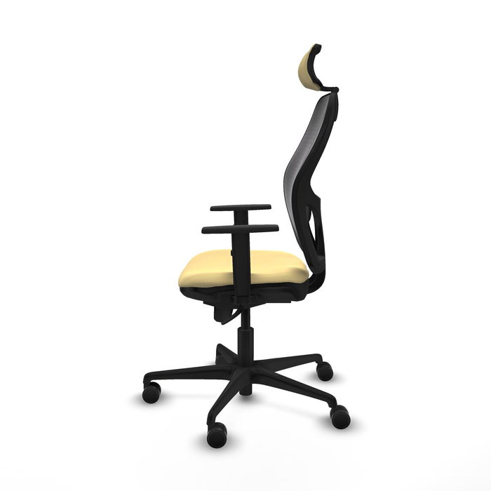 Piqueras y Crespo Chaise de Bureau 1D036N2 Crème