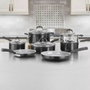 Cuisinart Batterie de cuisine Ceramica XT 11 pièces - Noir
