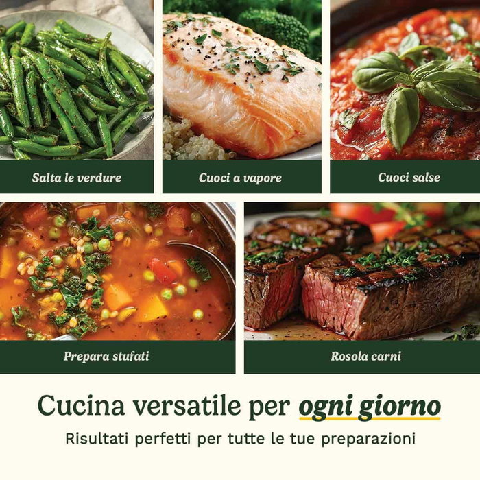Cuisinart Batterie de cuisine Ceramica XT 11 pièces - Noir