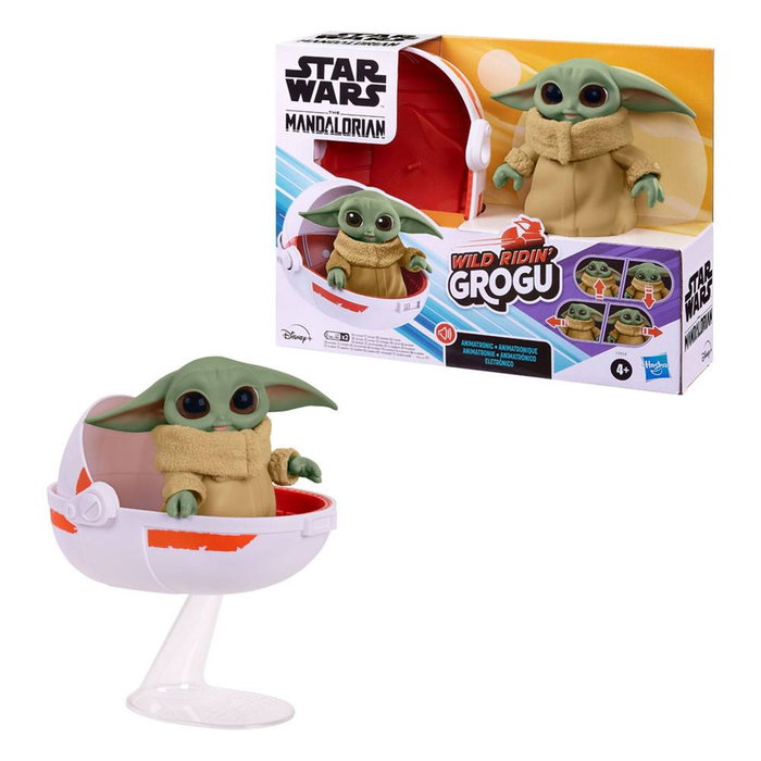 Hasbro Star Wars Wild Ridin' Grogu figurine interactive avec véhicule flottant Hasbro Star Wars Wild Ridin' Grogu figurine interactive avec véhicule flottant