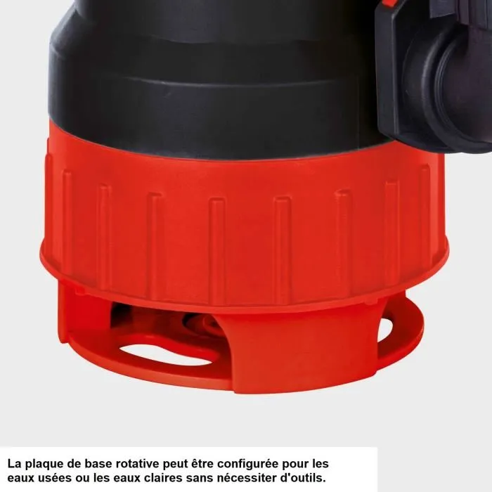 Scheppach Pompe combinée pour eaux usées DWP750 - 20000 L/h - 750 W