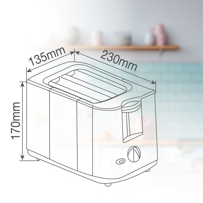 Väline Tostadora Avocato 700W Väline Tostadora Avocato 700W