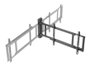 Equip 650336 Support mural VESA pour TV 32-75 pouces, charge max 50 kg, noir