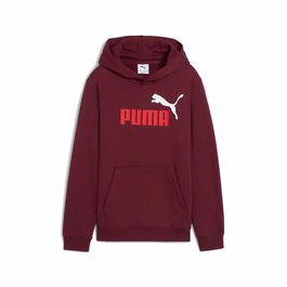 Sweat-shirt à capuche fille Puma Essentials 2 Color No. 1 Bordeaux M