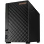 Asustor AS1202T Serveur NAS Drivestor 2 Gen2 2 baies Quad-Core 2.5GbE Transcodage 4K silencieux