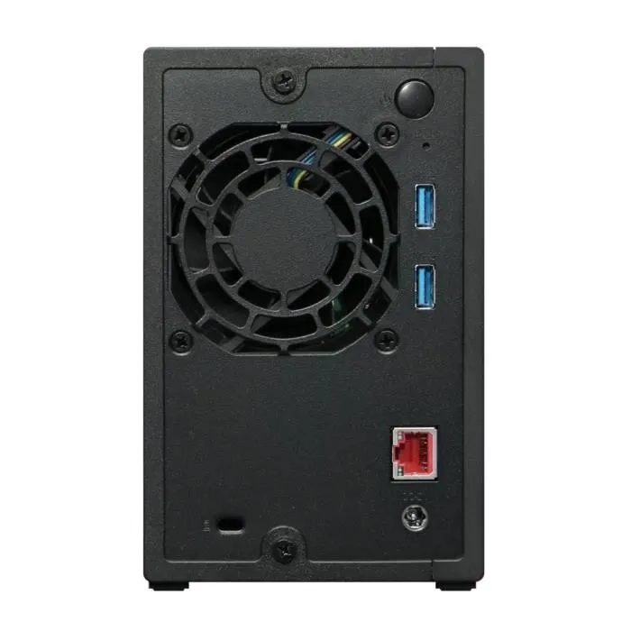 Serveur NAS Asustor AS1202T 2 baies avec 1 Go DDR4 et connectivité 2.5GbE - Processeur Quad-Core Realtek RTD1619B - Format tour compact