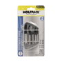 WOLFPACK LINEA PROFESIONAL Jeu de 5 extracteurs coniques pour vis et boulons