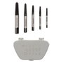 WOLFPACK LINEA PROFESIONAL Jeu de 5 extracteurs coniques pour vis et boulons