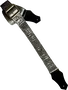 GETM Correa pour guitare/basse - Hermatite Silver