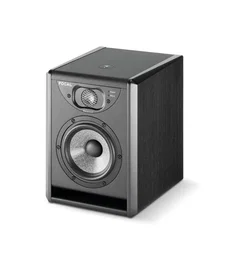 Focal Solo 6 Black - Enceinte de monitoring active, Woofer 6.5" TMD, Tweeter béryllium 1.5", 130W RMS, XLR, Noir