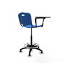 PIQUERAS Y CRESPO Tabouret Robledo Pivotant Bleu