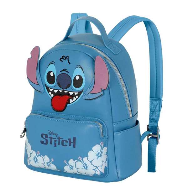 Karactermania Heady Lilo et Stitch Tongue - Sac à dos (24.5 x 15 x 29 cm) - Licences Disney, PVC et polyester - Pour enfants à partir de 3 ans