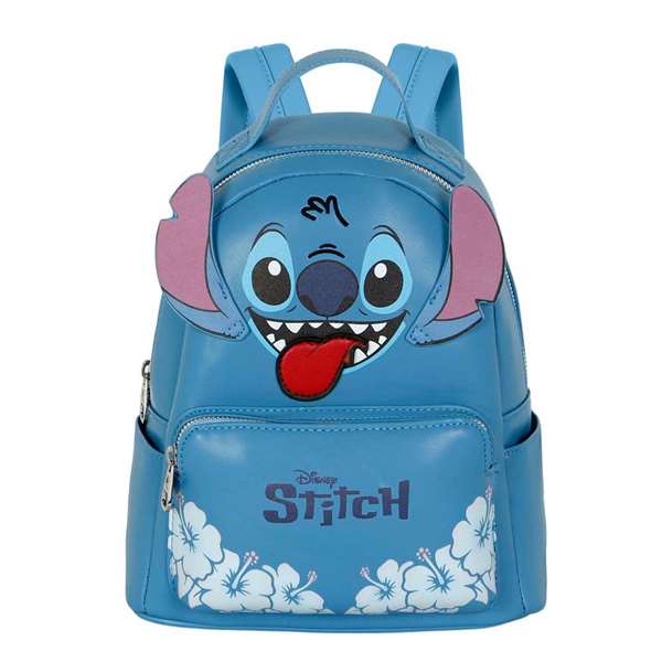 Karactermania Heady Lilo et Stitch Tongue - Sac à dos (24.5 x 15 x 29 cm) - Licences Disney, PVC et polyester - Pour enfants à partir de 3 ans