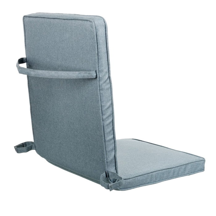 BigBuy Outdoor Coussin de chaise Bleu 123 x 48 x 4 cm BigBuy Outdoor Coussin de chaise Bleu 123 x 48 x 4 cm
