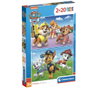 Clementoni Lot de 2 Puzzles Pat' Patrouille (Paw Patrol) 2 x 20 pièces