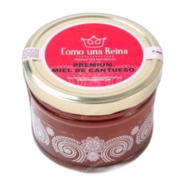 COMO UNA REINA Miel de Cantueso Tarro Cristal Premium 600 g
