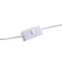 Home ESPRIT Lampe de bureau Lapin Blanc et Doré