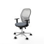 Piqueras y Crespo Chaise de Bureau 1D086N0 Gris