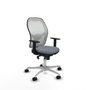 Piqueras y Crespo Chaise de Bureau 1D086N0 Gris
