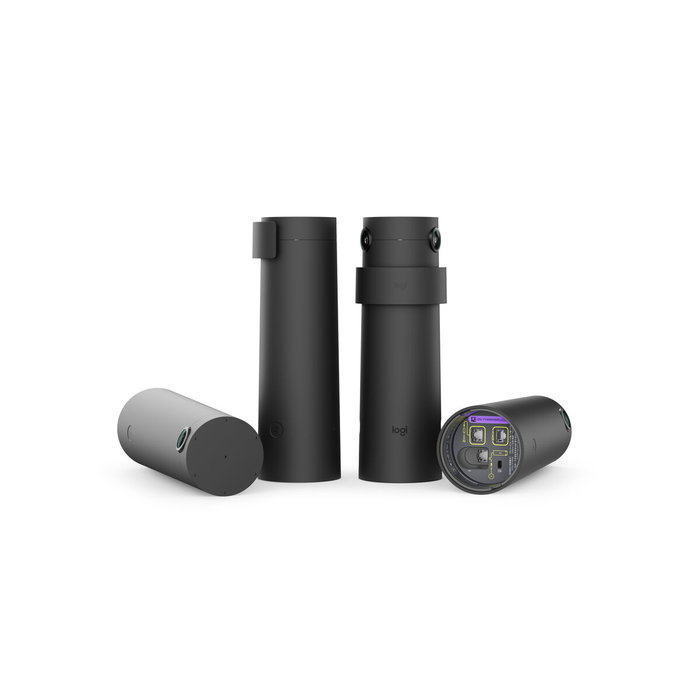 Logitech 960-001510 Webcam Sight Noir - Caméra Web HD avec Microphone