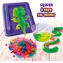 Liscianigiochi SLUMI SCIENCE Pocket Caméléon Squish - Kit Créatif de Moule et Effet Molleux pour Enfants dès 7 Ans