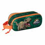 Trousse Fourre-Tout Double Jurassic World Vert foncé 21 x 8 x 6 cm 3D