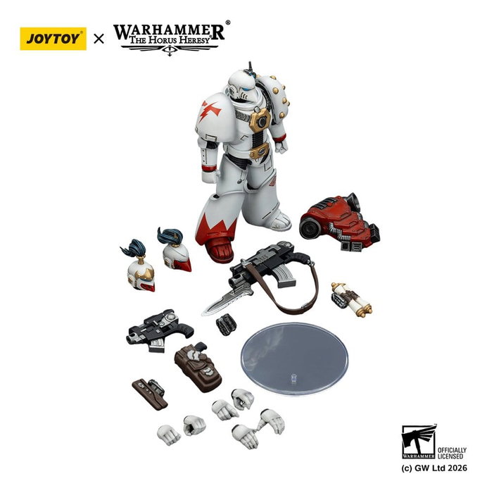 Joy Toy (CN) Warhammer The Horus Heresy figurine White Scars MKVI Tactical Legionary 12 cm