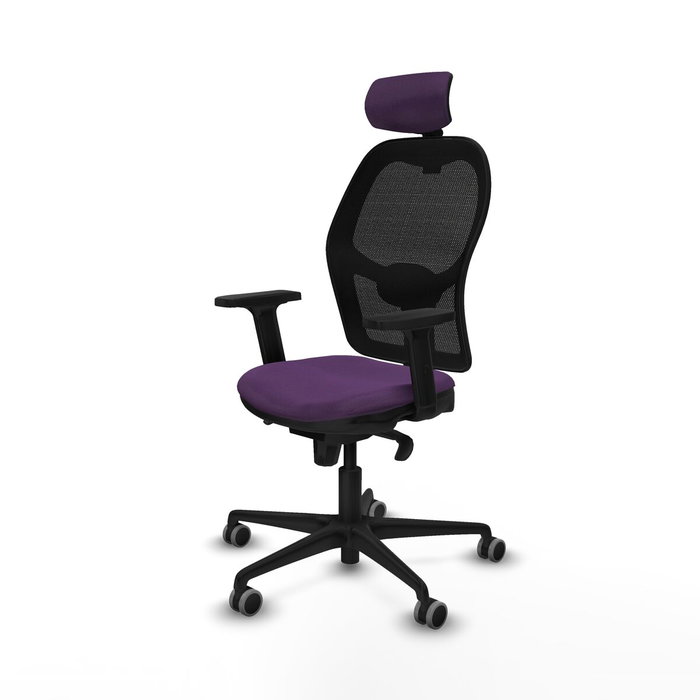 Piqueras y Crespo Chaise de Bureau avec Appui-tête Jorquera 2D036G2 Violet
