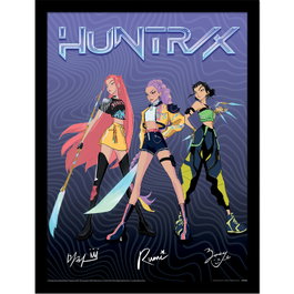PYRAMID Cuadro KPop Huntrix Signature Demon Hunters