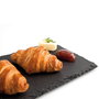 Quid Plateau Petit Déjeuner Gastro Fun Ardoise 32x17 cm