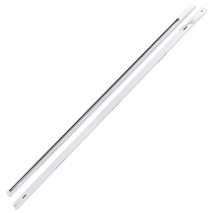 BX3 Light Rail monophasé 2 m blanc BX3-218000CARRIL-2M pour projecteurs LED, éclairage commercial et de bureau