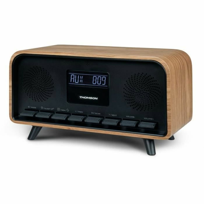 Thomson Radio réveil Vintage Cosy - Bluetooth et DAB+ Thomson Radio réveil Vintage Cosy - Bluetooth et DAB+