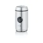 Severin KM 3879 Broyeur à café et à épices électrique - 150 W - Noir/Brossé inox