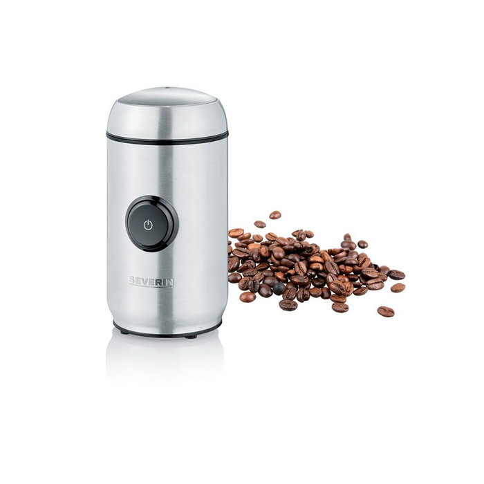 Severin KM 3879 Broyeur à café et à épices électrique - Noir/Brossé inox Severin KM 3879 Broyeur à café et à épices électrique - Noir/Brossé inox