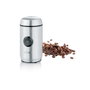 Severin KM 3879 Broyeur à café et à épices électrique - Noir/Brossé inox
