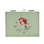 WIDDOP & CO - Joyau musical Ariel Disney Princesse - Boîte à bijoux avec tiroir et mélodie - Motif floral