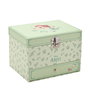 WIDDOP & CO - Joyau musical Ariel Disney Princesse - Boîte à bijoux avec tiroir et mélodie - Motif floral