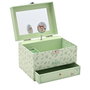 WIDDOP & CO - Joyau musical Ariel Disney Princesse - Boîte à bijoux avec tiroir et mélodie - Motif floral