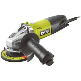 Ryobi RAG800-125G Meuleuse d'angle 800 W - 125 mm avec 1 disque métal 125 mm et 1 clé de service, 12 000 tr/min, pour meulage et tronçonnage