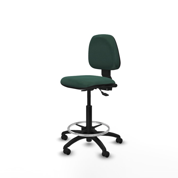 PIQUERAS Y CRESPO Tabouret Isso Asynchrone Tissu Vert foncé PIQUERAS Y CRESPO Tabouret Isso Asynchrone Tissu Vert foncé