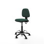 PIQUERAS Y CRESPO Tabouret Isso Asynchrone Tissu Vert foncé